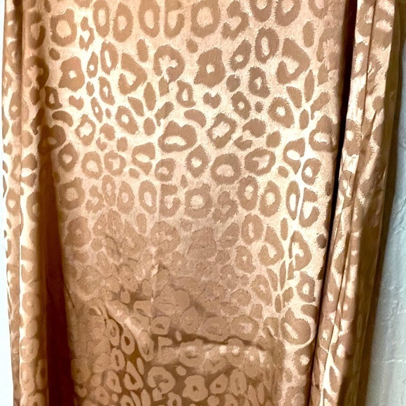 Vine & Love Copper‎ Leopard Maxi Shirt Size Small - Picture 3 of 6